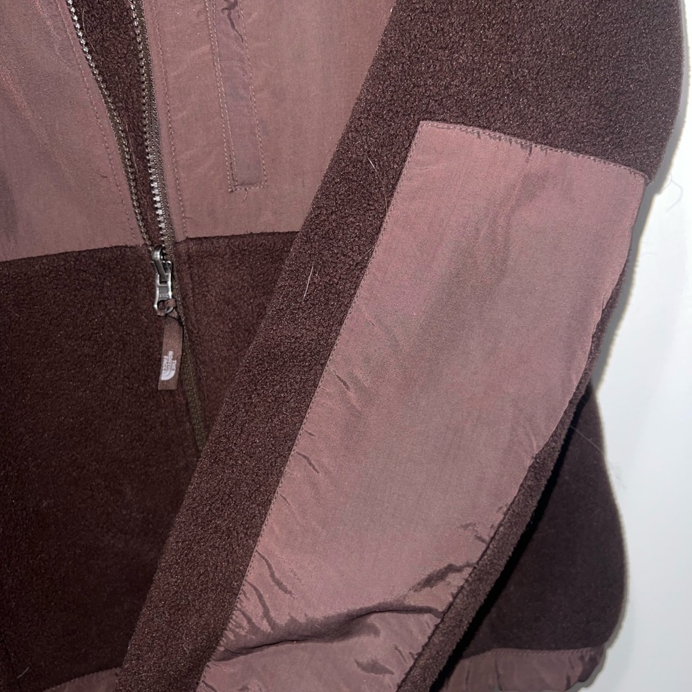 North face Denali jacket brown women’s size M and great condition - Picture 7 of 8